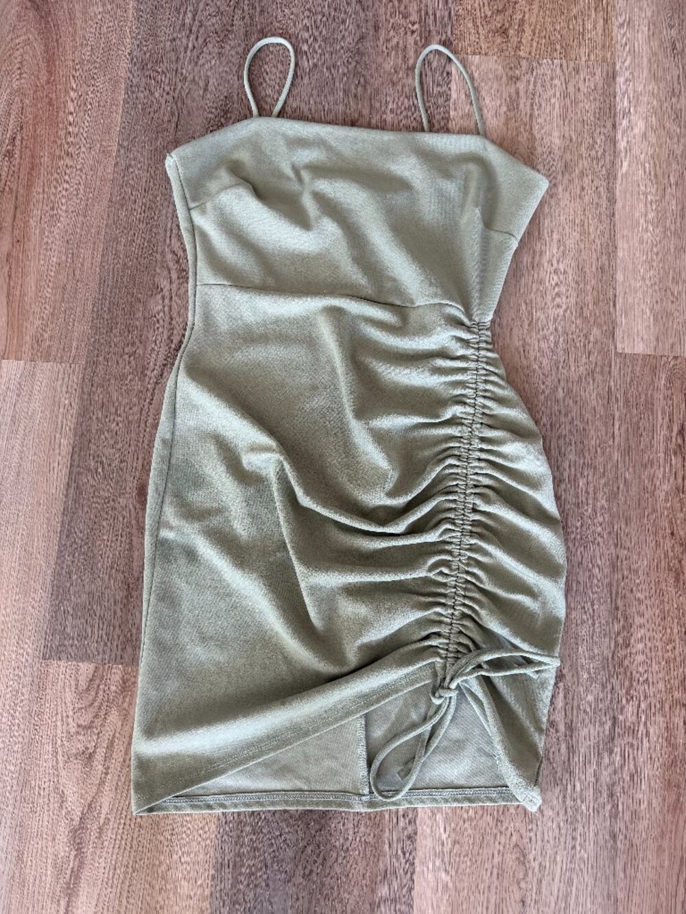 Windsor Ruched Dress - Light Green